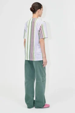Hot Stine Goya 2243 Light Jersey, Short Sleeve T-shirtsg-pf25-t009-2243 Forest Stripe