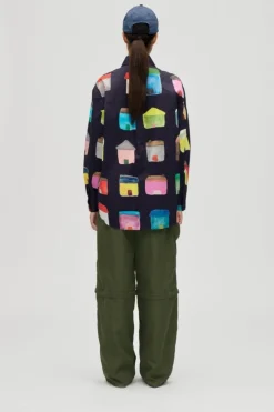 Best Stine Goya 2340 Midweight Cotton, Pocket Oversized Shirtsg-aw25-t098-2340 Refugios