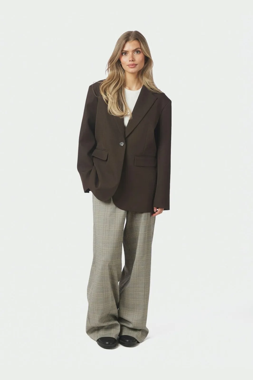 New Neo Noir Aarielle Structure Blazer 168202 676