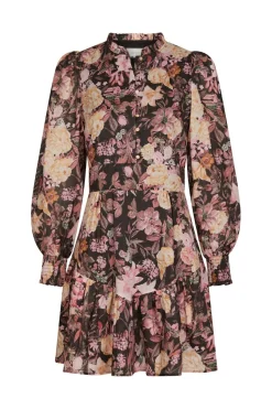 New Neo Noir Aberto Big Flower Dress 166923 100