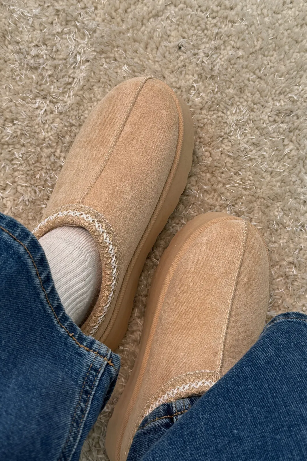 Discount Bloom Acacia Slipper Beige