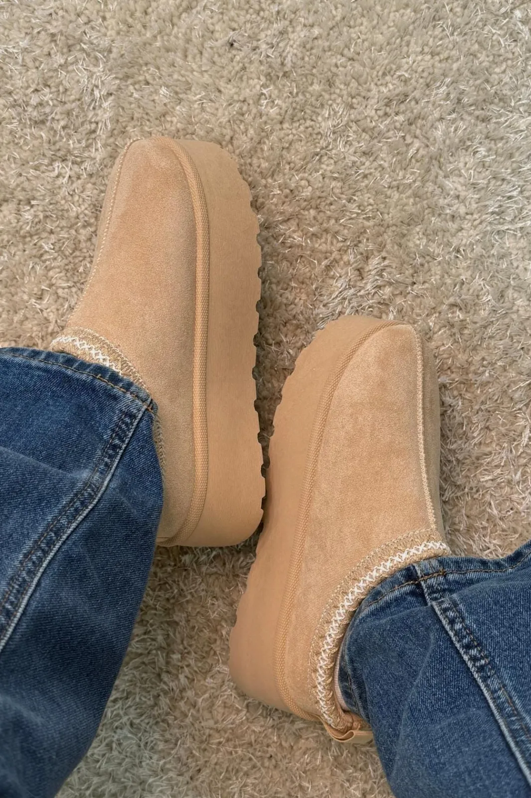 Discount Bloom Acacia Slipper Beige