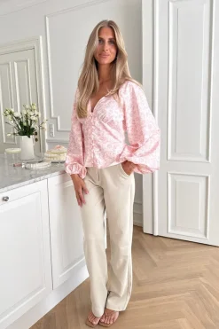 Outlet BYIC Addyic Shirt A23946 Light Pink Floral