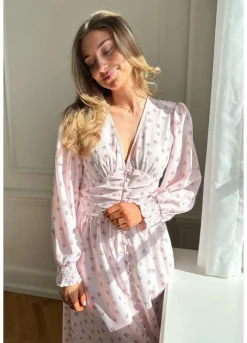 Clearance BYIC Adelic Long Dress pink Pink
