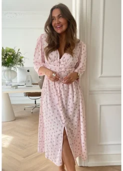 Clearance BYIC Adelic Long Dress pink Pink