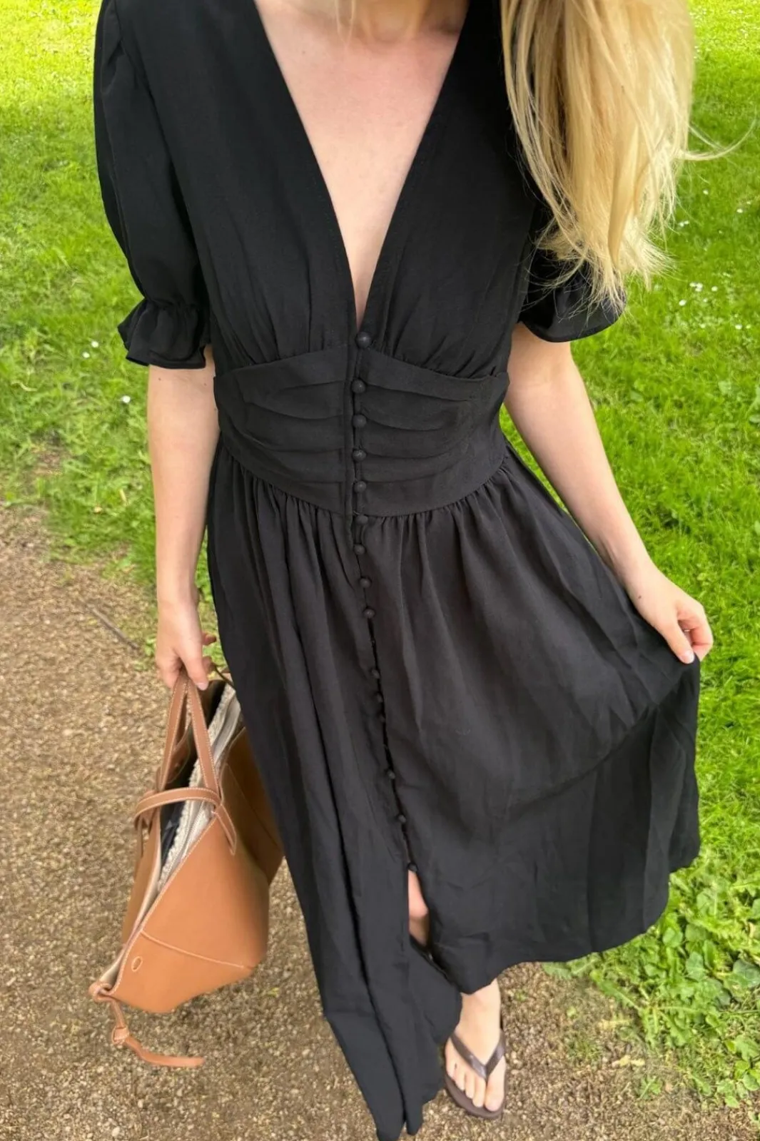 BYIC Adelic Long Ss Dress black Black