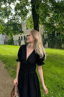 BYIC Adelic Long Ss Dress black Black