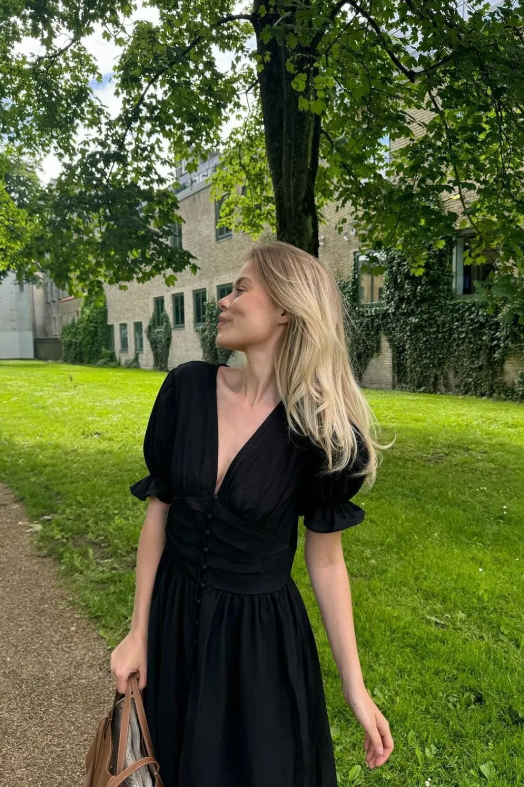 BYIC Adelic Long Ss Dress black Black