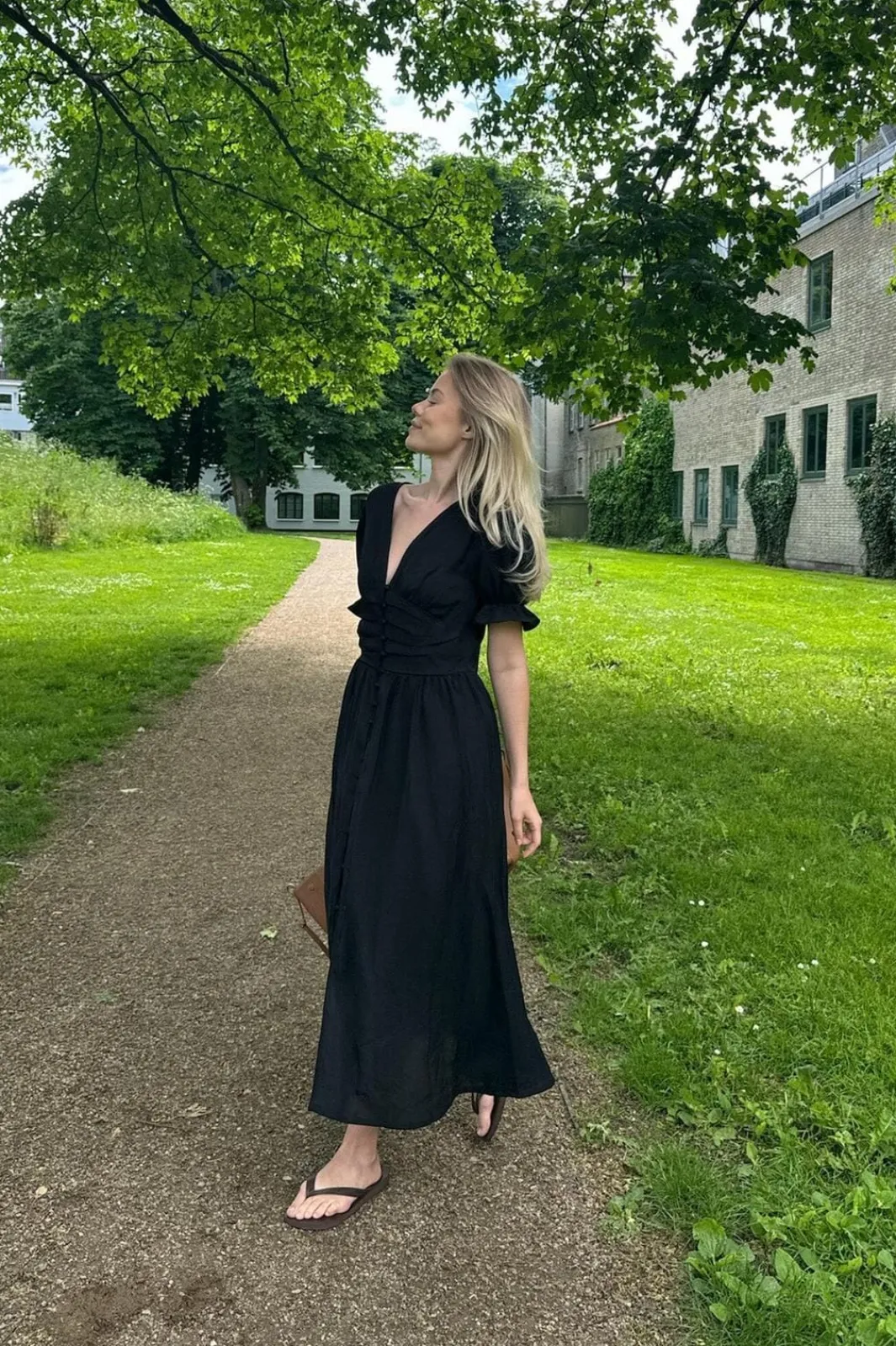 BYIC Adelic Long Ss Dress black Black