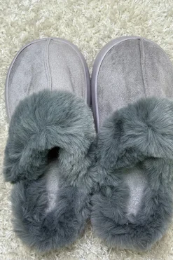 Discount Bloom Aida Slipper Light Grey