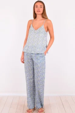 Discount Neo Noir Airlia Ocean Breeze Top Light Blue