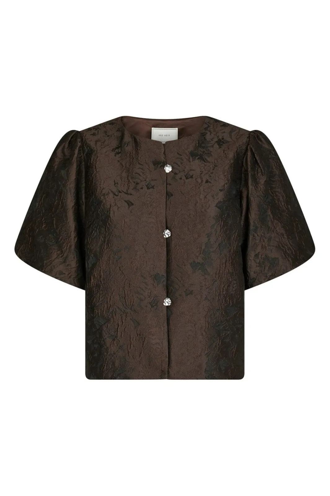 Clearance Neo Noir Aisa Brocade Blouse 166369 676