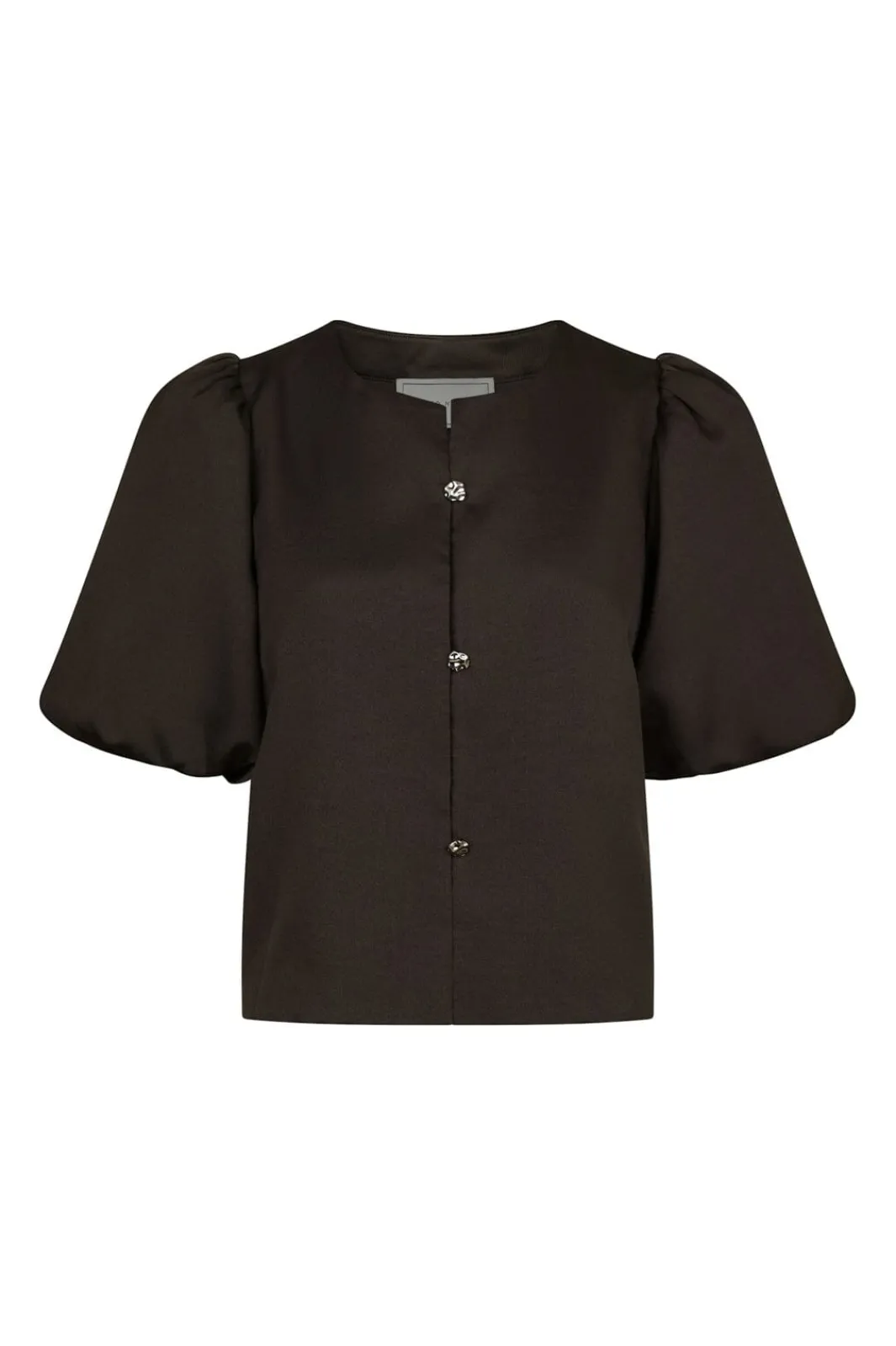 Discount Neo Noir Aisa Dull Satin Blouse 164658 210
