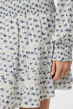Clearance Neo Noir Alett Dot Flower Skirt 165350 140