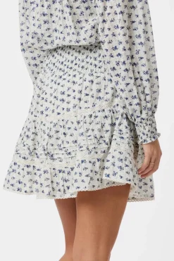 Clearance Neo Noir Alett Dot Flower Skirt 165350 140