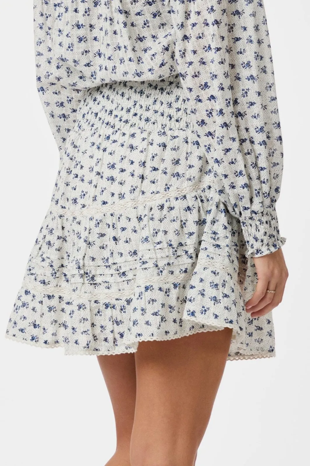 Clearance Neo Noir Alett Dot Flower Skirt 165350 140