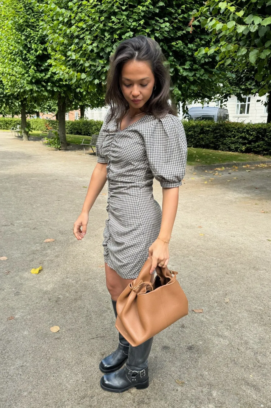 Discount BYIC Aliceic Dress bsc Black Small Checks