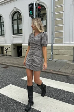 Discount BYIC Aliceic Dress bsc Black Small Checks