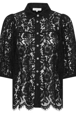 Discount Continue Alicia Lace Blouse 14988 Black