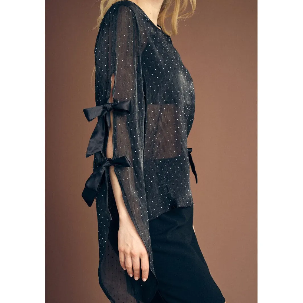 Outlet A-View Alisa Blouse 999 Black