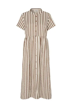 Lollys Laundry Aliyall Maxi Dress Ls26163-3024 87 Dark Mokka