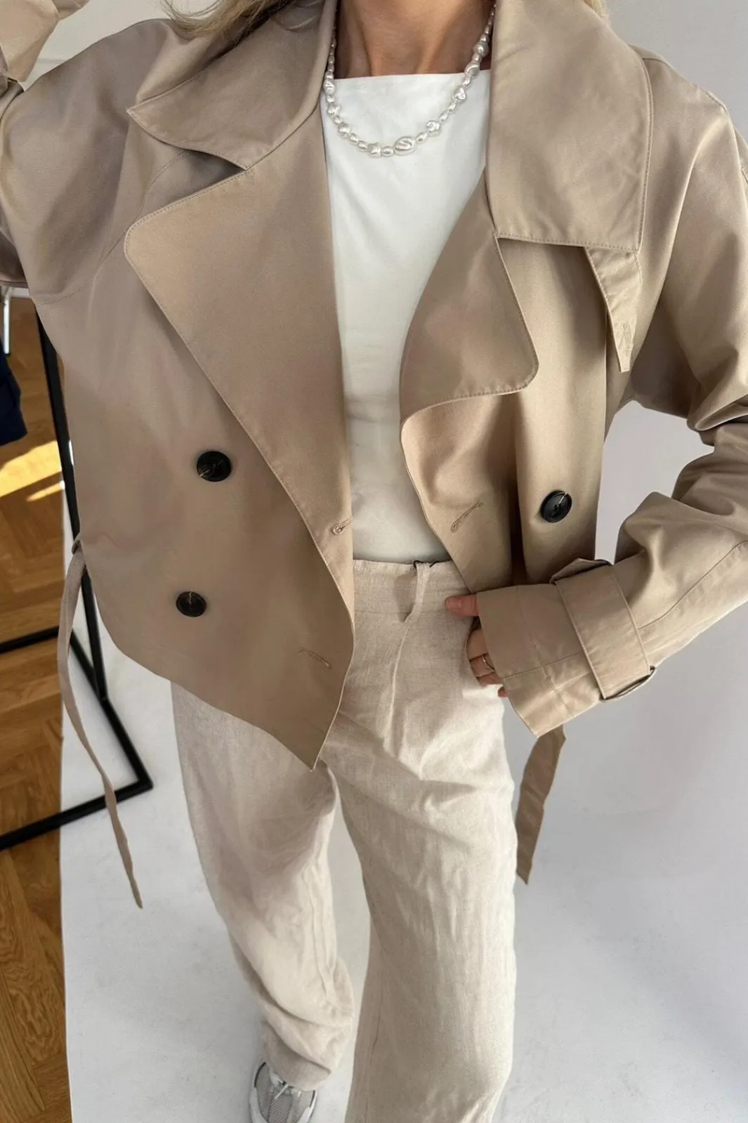 Clearance BYIC Almaic Trenchcoat lbeige Light Beige