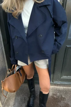 Hot BYIC Almaic Trenchcoat Navy