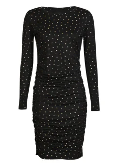 Discount Liberte Alma-Long-Dress 9506 Black Gold Heart
