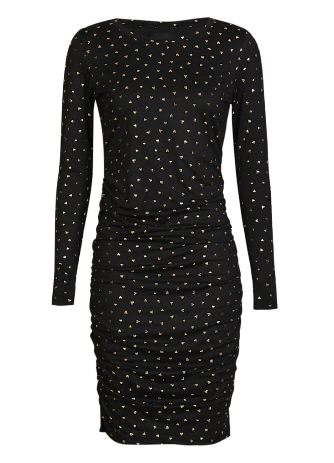 Discount Liberte Alma-Long-Dress 9506 Black Gold Heart