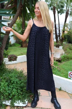 Best Liberte Alma-Long-Strap-Dress 9579 Dark Grey Leo