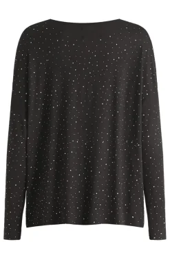 New Liberte Alma-Ls-Top Black Simili