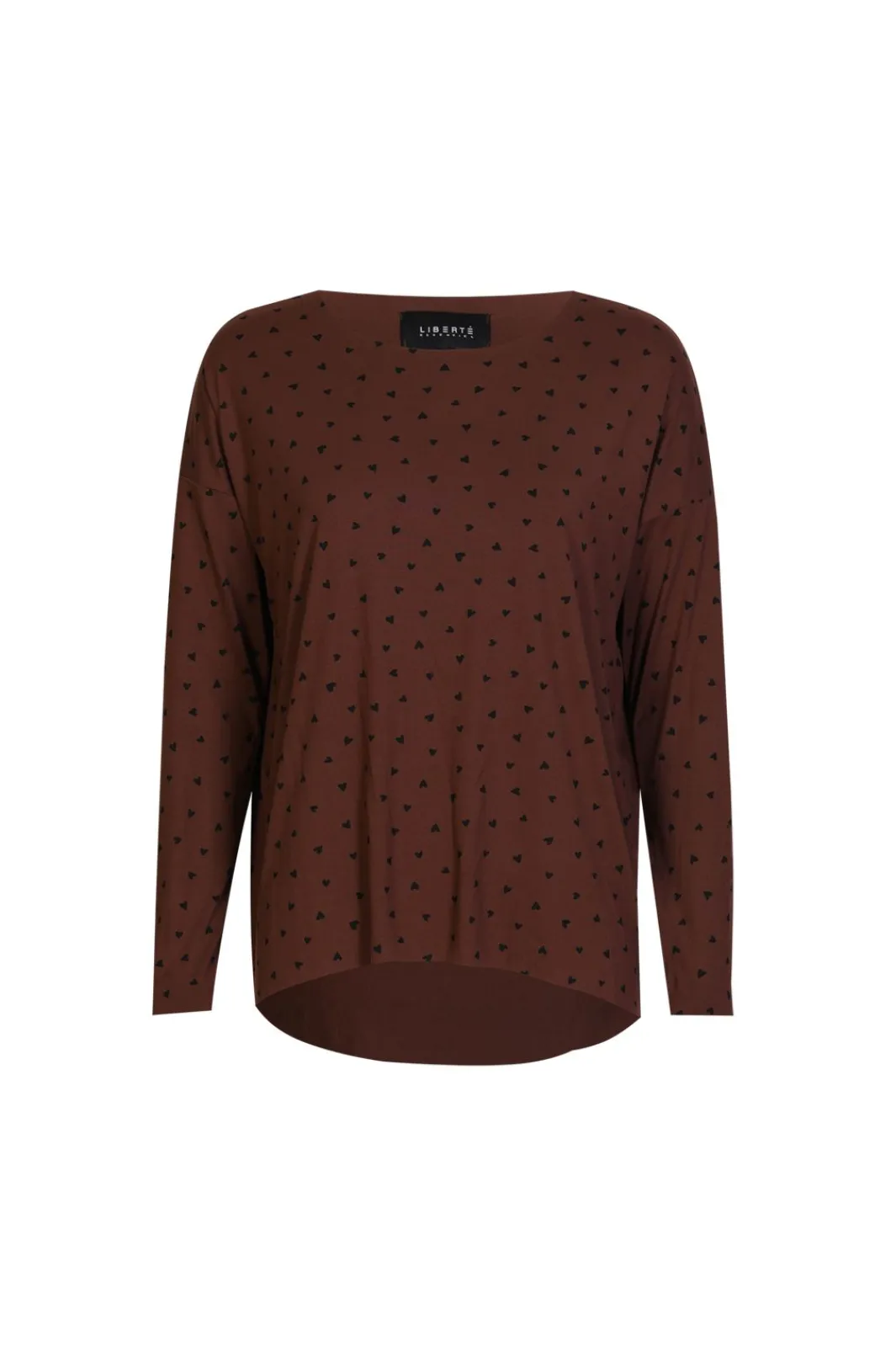 Sale Liberte Alma-Ls-Top 9504 Brown Black Heart