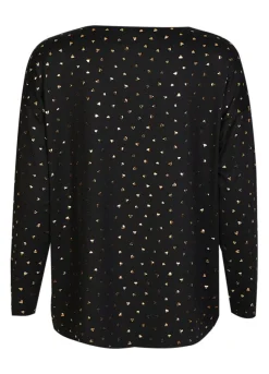 Best Liberte Alma-Ls-Top 9504 Black Gold Heart