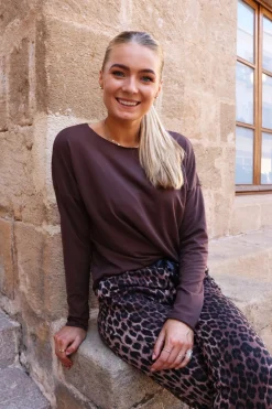 Best Liberte Alma-Ls-Top (Fleece) 9354 Brown