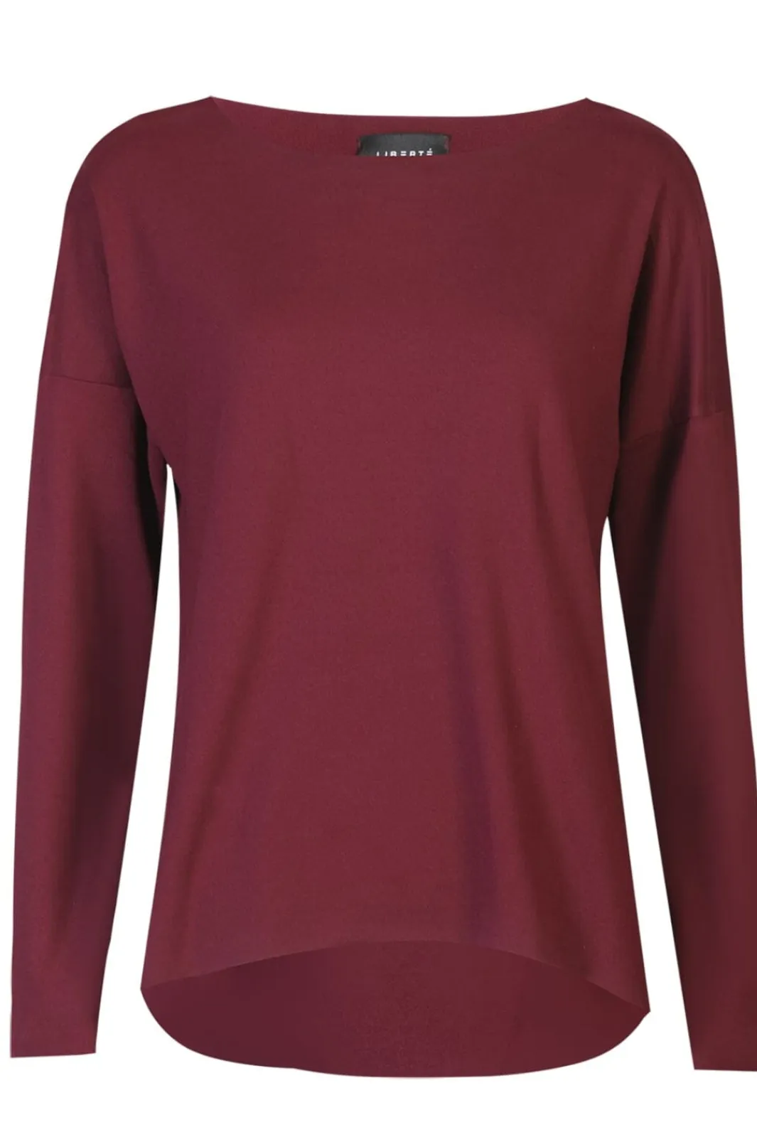 New Liberte Alma-Ls-Top (Fleece) 9354 Bordeaux