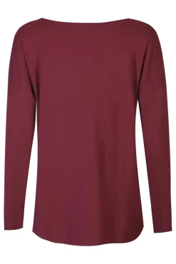 New Liberte Alma-Ls-Top (Fleece) 9354 Bordeaux
