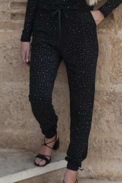 New Liberte Alma-Pants Black Simili