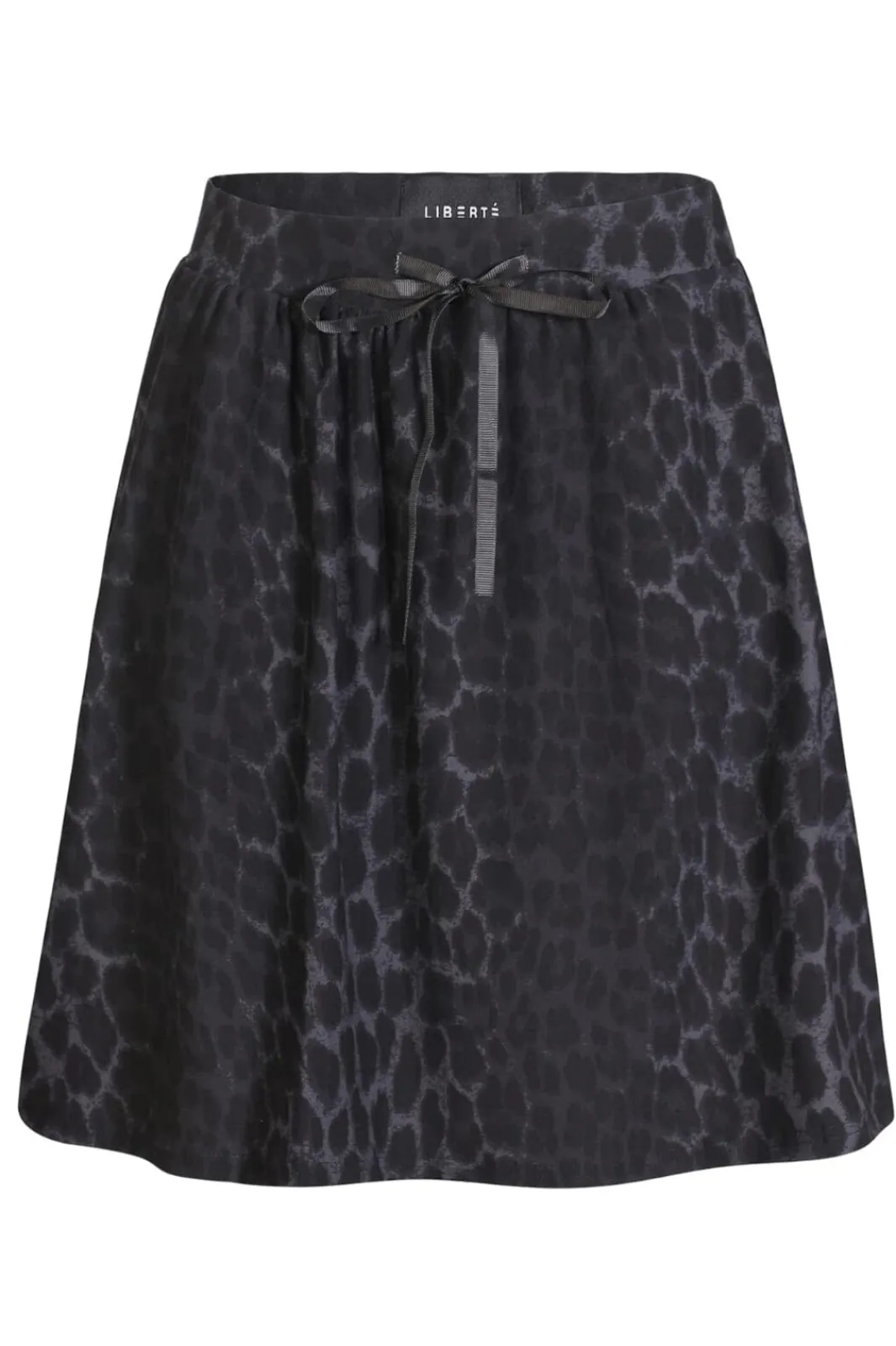 Hot Liberte Alma-Short-Loose-Skirt 9587 Dark Grey Leo