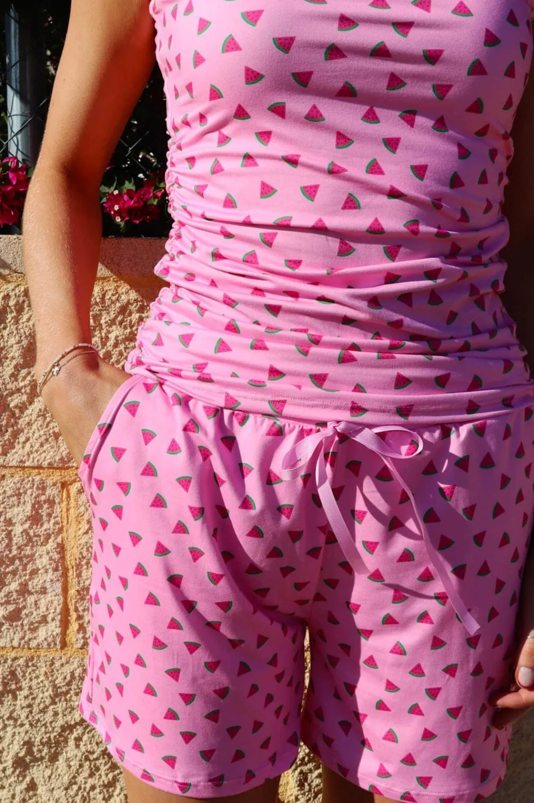 Hot Liberte Alma-Shorts 9517 Pink Watermelon