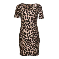 Sale Liberte Alma-Ss-Turn-Dress 9578 Big Lux Leo Fossil
