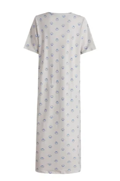 New Liberte Alma-Tshirt-Dress 9562 Ivory Cobolt Shell