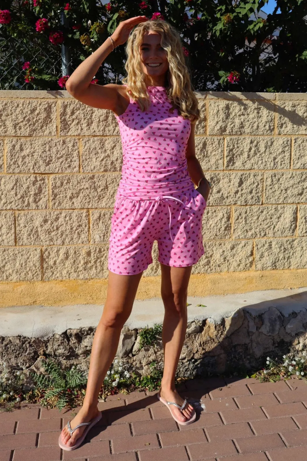 Discount Liberte Alma-Turn-Top 9580 Pink Watermelon
