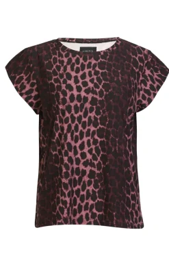 Best Liberte Alma-U-Tshirt 9581 Bordeaux Lux Leo