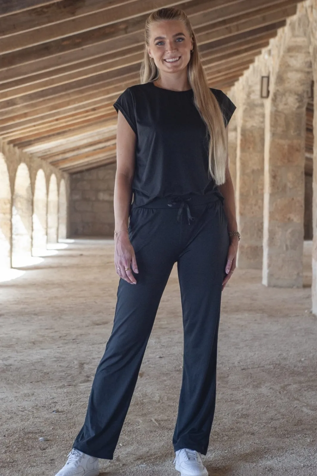 Clearance Liberte Alma-Wide-Pants Black