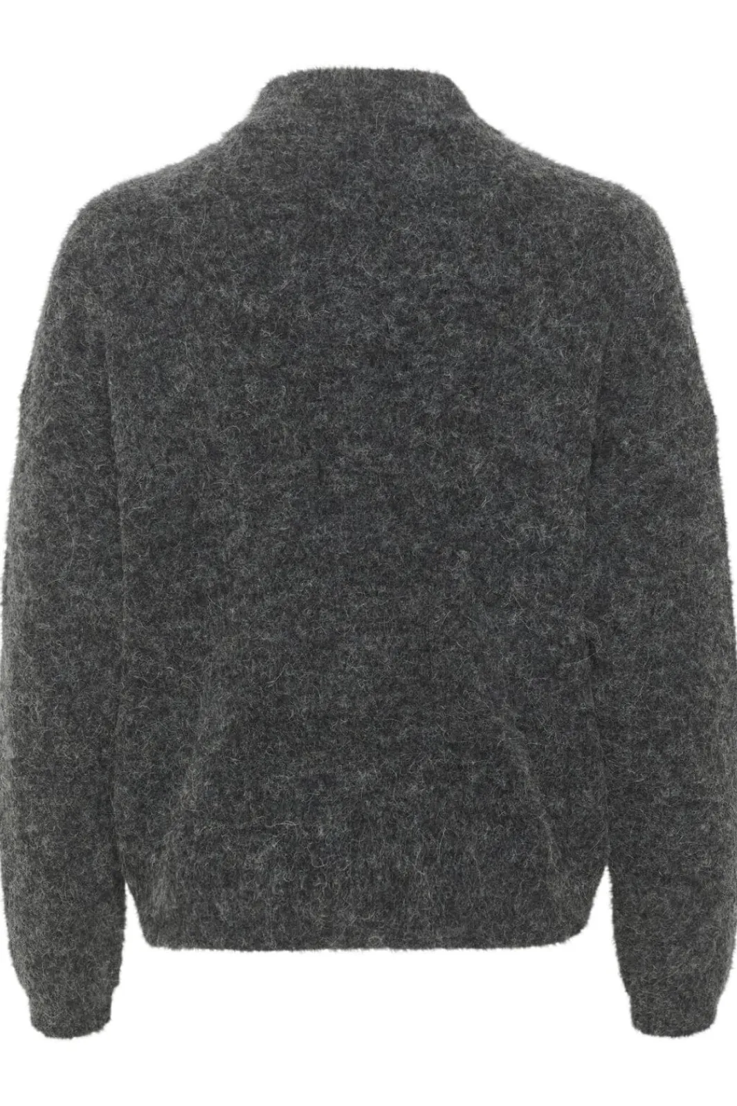 Discount Gestuz Alphagz Short Cardigan 106286 Charcoal Melange
