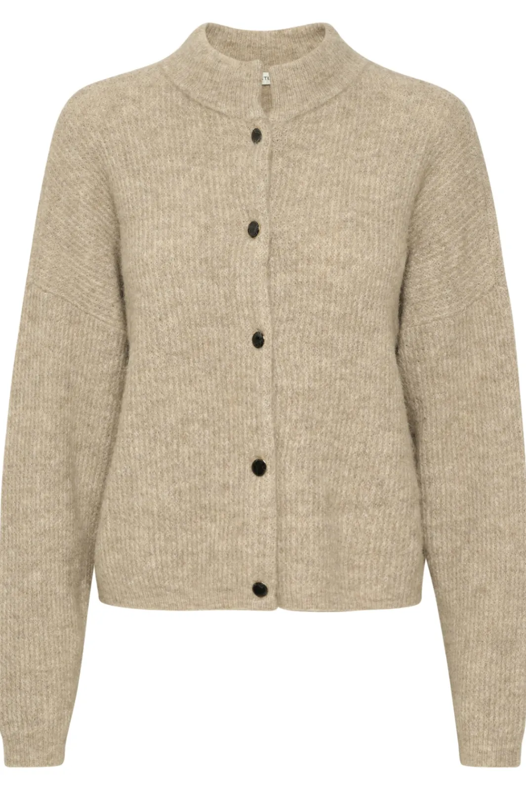 Discount Gestuz AlphaGZ Short Cardigan NOOS Warm Sand Melange