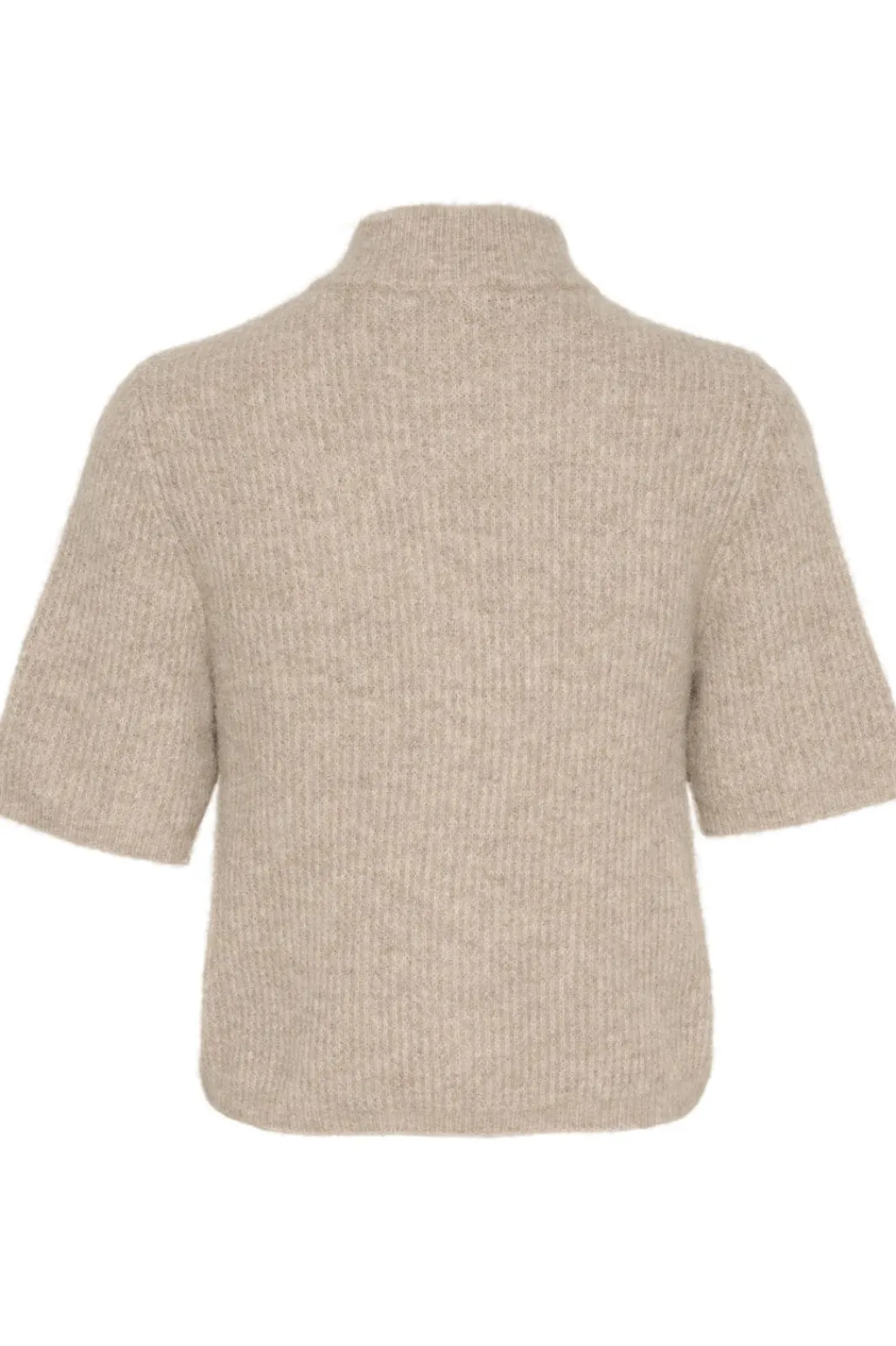 Clearance Gestuz Alphagz Ss Short Cardigan 1512141 Warm Sand Melange