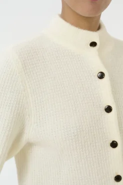 Sale Gestuz Alphagz Ss Short Cardigan 102336 Ivory