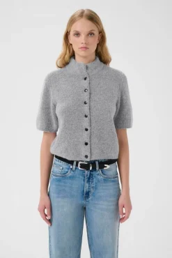 Clearance Gestuz Alphagz Ss Short Cardigan 10909816 1442061