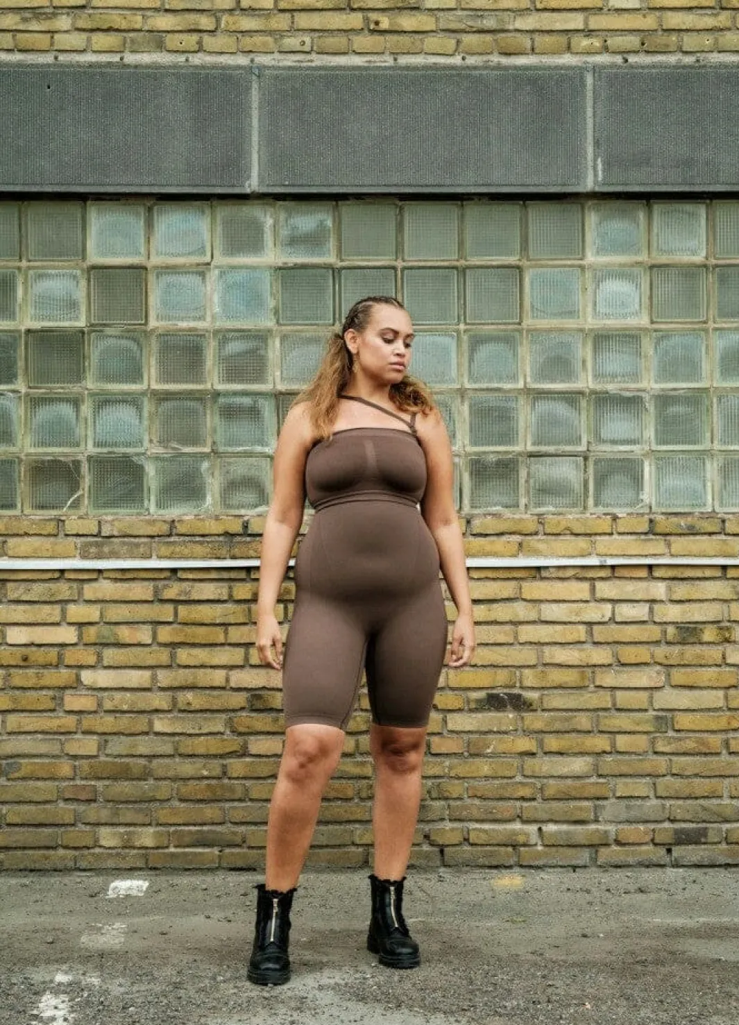 Clearance Lykkeland Ateliér Alturra Highwaist Shaping Shorts Chocolate